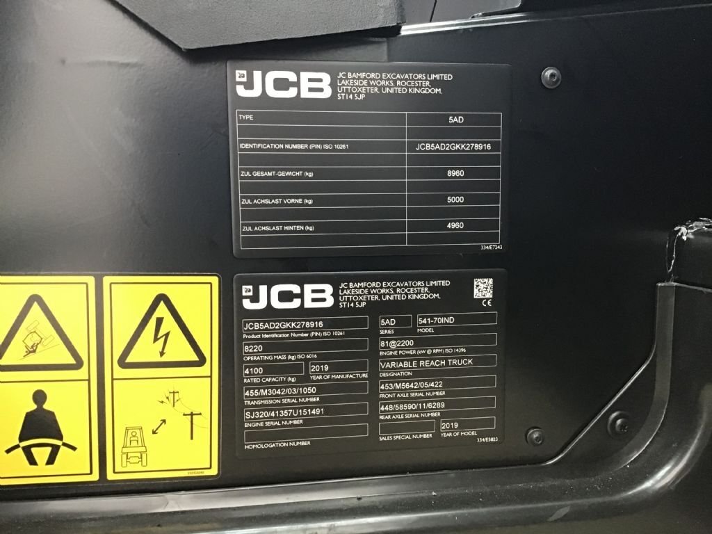 Chariot télescopique JCB 541-70 – Image 8